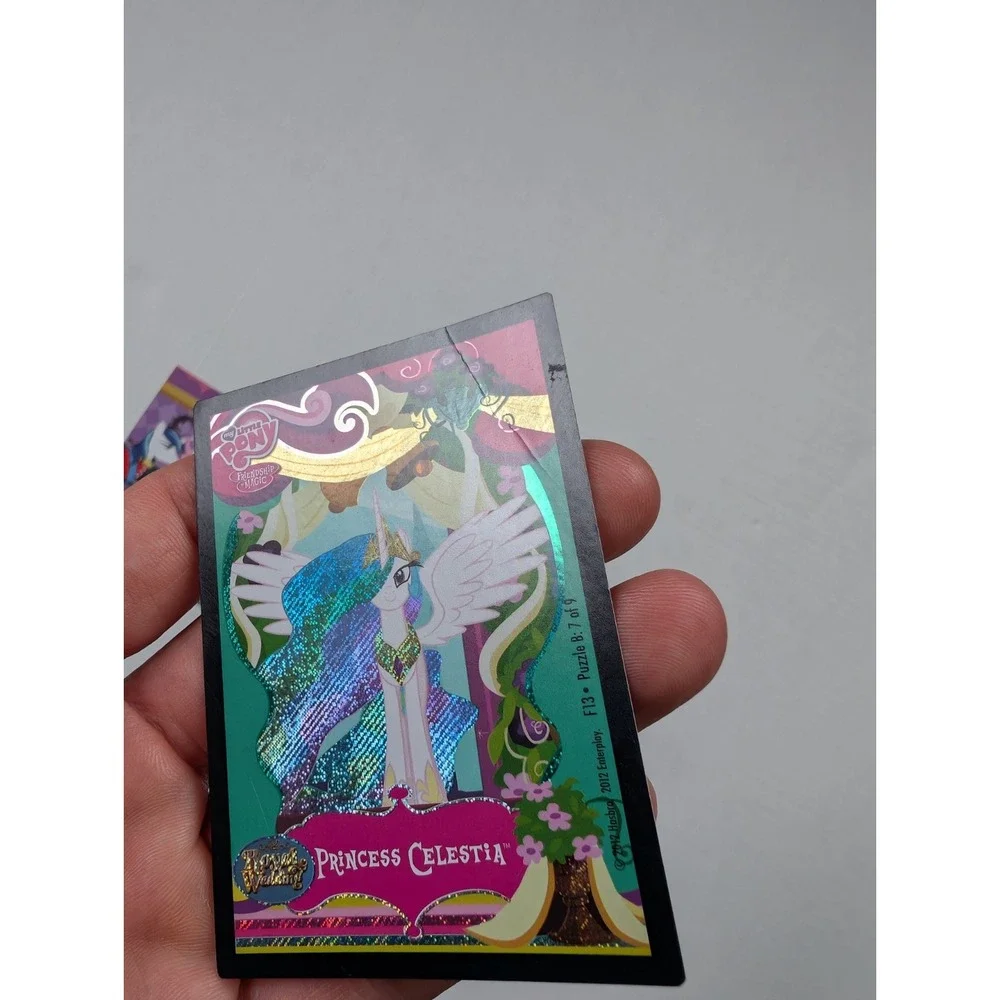 My Little Pony Royal Wedding‎ Card Puzzle Lot Foil 7/9 MP HP